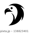 Elegant Line Art Eagle Logo 138823401