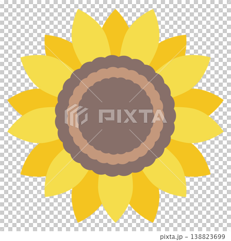 一朵朝前的向日葵 138823699