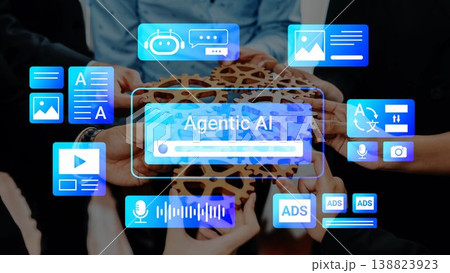 Collaborative Hands Engaging with Agency Tools and Artificial Intelligence Concept for Digital Marketing Strategy Visualization Gluon Collaborative Hands Engaging with Agency Tools and Artificial Intelligence Concept for Digital Marketing Strategy Visualization Gluon 138823923