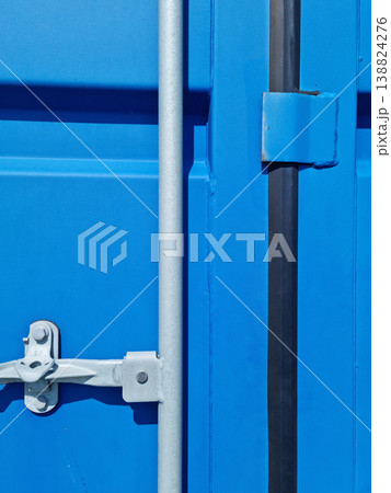 This is a partial close-up of the container. This is a partial close-up of the container. 138824276