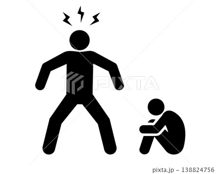 上司が部下を怒る パワハラのイメージ 138824756