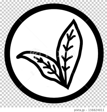 茶葉のマーク 茶葉のマーク 138824811