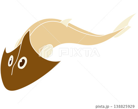 ポップなケファラスピスのイラスト 138825929