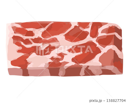 焼肉用カット牛肉(ロース一切れ) 138827704