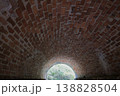 異世界に通じそうなレンガ作りの古い隧道 138828504