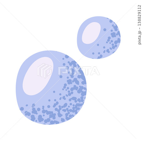 Bubble Pair Drifting Cartoon Style Bubble Pair Drifting Cartoon Style 138829112