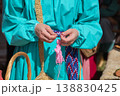 talisman doll made of wool threads 138830425