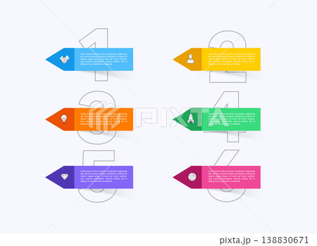 Vector info graphics for your business presentations. Can be used for website layout, numbered banners, diagram, horizontal cutout lines, web design. Vector info graphics for your business presentations. Can be used for website layout, numbered banners, diagram, horizontal cutout lines, web design. 138830671