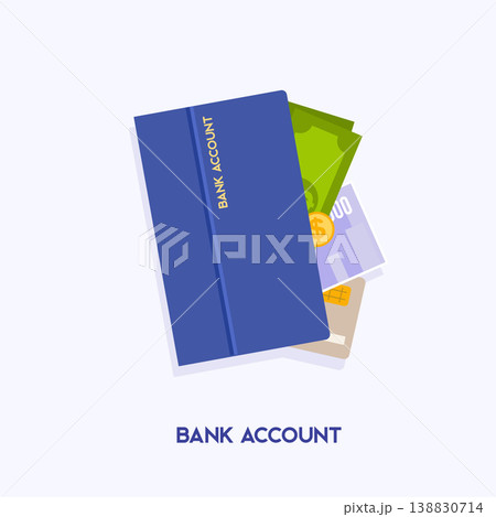 Bank account opening concept. Internet banking, online purchasing and transaction, electronic funds transfers. Bank account opening concept. Internet banking, online purchasing and transaction, electronic funds transfers. 138830714