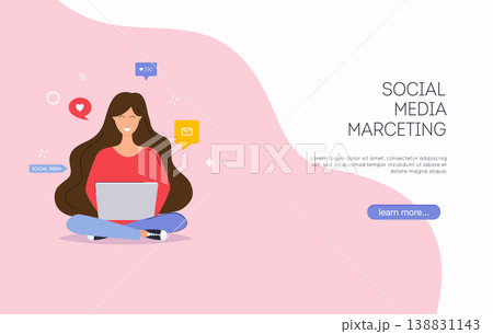 Social media marketing. Digital marketing, online advertising, SMM. Social media marketing. Digital marketing, online advertising, SMM. 138831143