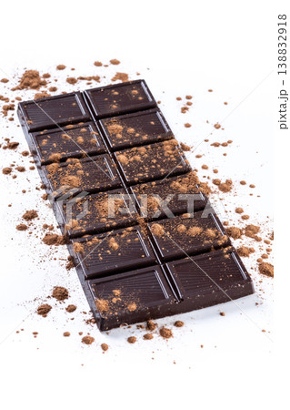 Milk chocolate bar 138832918