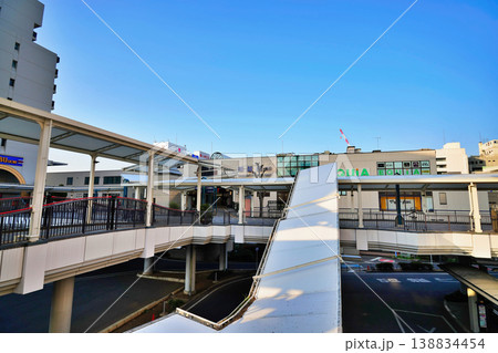川越駅西口の風景 川越駅西口の風景 138834454