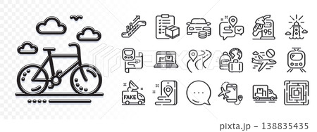 Petrol station, Buy car and Bike rental line icons for web app. Glare of light effect. Message icon. Pack of Metro map, Parcel checklist, Cancel flight pictogram icons. Vector Petrol station, Buy car and Bike rental line icons for web app. Glare of light effect. Message icon. Pack of Metro map, Parcel checklist, Cancel flight pictogram icons. Vector 138835435