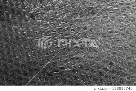 Pattern Of Protective Bubble Wrap Detailed Stock Image. Protective Material Backdrop  138835746