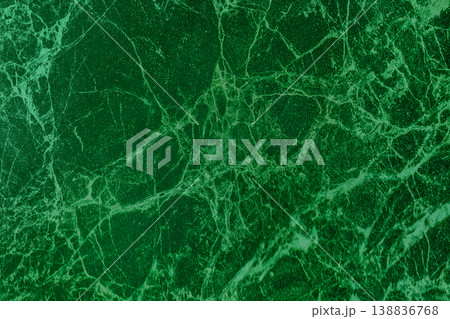 Malachite slab green marble verdant surface cracks kitchen interior structure abstract cracked pattern texture emerald background 138836768