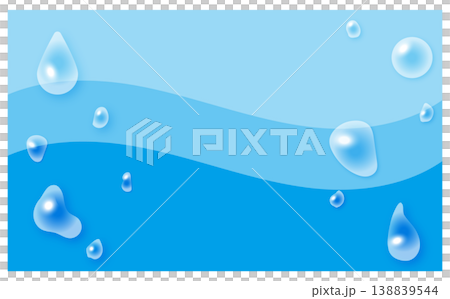 Moisture Ball Illustration Background Material Moisture Ball Illustration Background Material 138839544