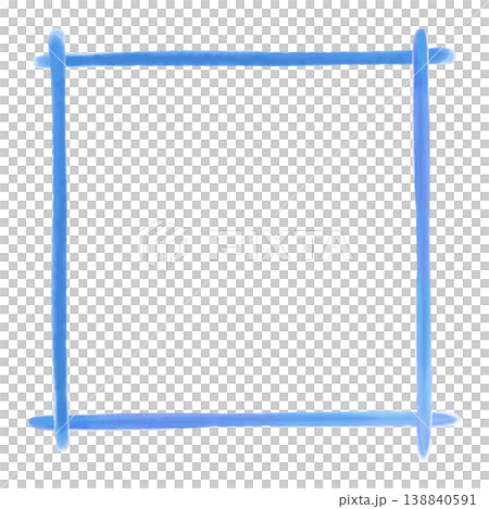 A refreshing frame with watercolor-style blue lines. A refreshing frame with watercolor-style blue lines. 138840591