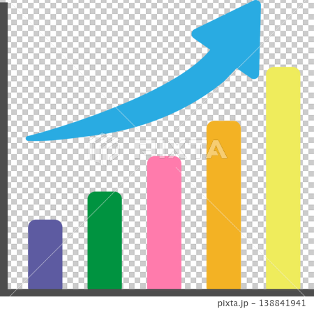 Graph illustrations representing growth, increased sales, and improved performance. Graph illustrations representing growth, increased sales, and improved performance. 138841941