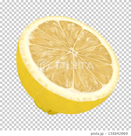 Lemon (diagonal cross-section) Lemon (diagonal cross-section) 138842669