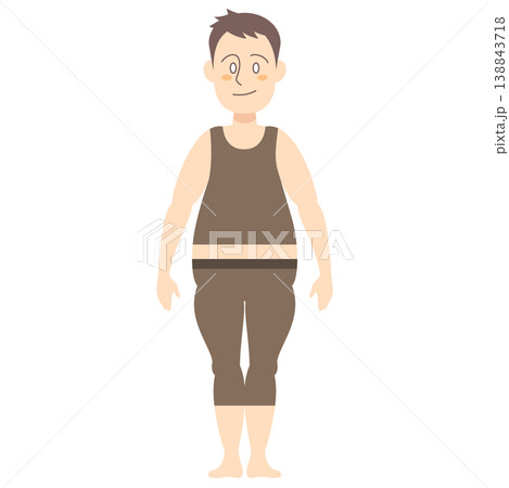 太っている男性 太っている男性 138843718