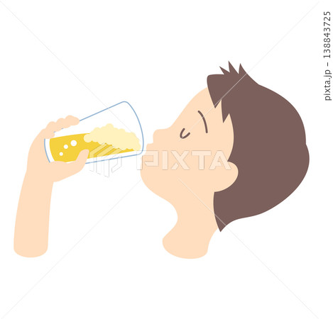 ビールを飲む男性 ビールを飲む男性 138843725