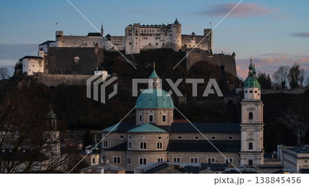 View over city Salzburg, Austria View over city Salzburg, Austria 138845456