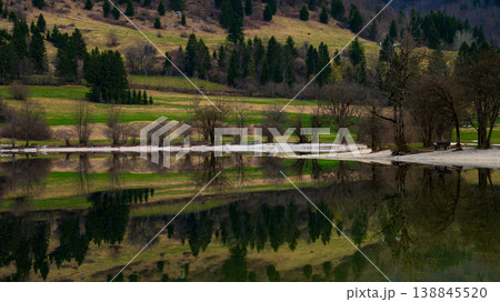 Lake Bohinj in Julian Alps Slovenia 138845520