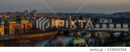 High Resolution Panorama Picture of Prague Old Town 138845569