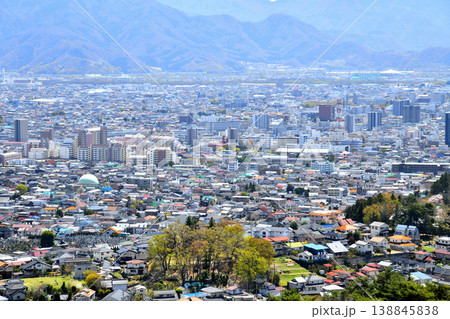 長野市三輪、長野市高田周辺を北西方向より望む(長野県長野市)【2026.4】 138845838
