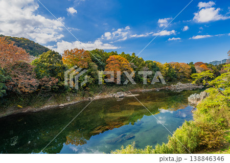 新城市の桜淵公園の風景(愛知県) 新城市の桜淵公園の風景(愛知県) 138846346