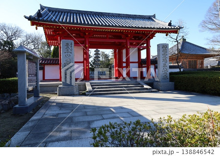 香川県高松市にある屋島寺の境内風景 香川県高松市にある屋島寺の境内風景 138846542