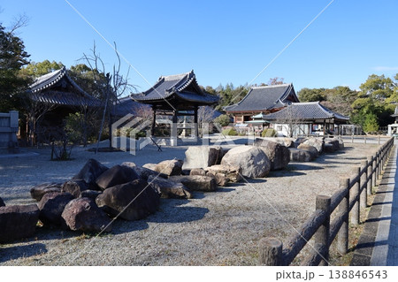 香川県高松市にある屋島寺の境内風景 香川県高松市にある屋島寺の境内風景 138846543