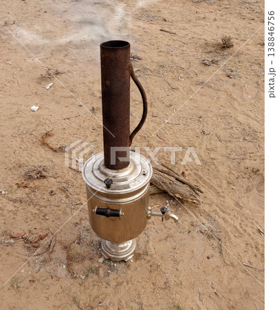 old water valve in pipe 138846756