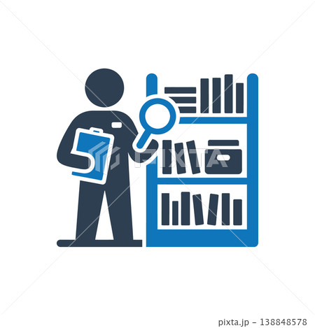 Collection Inventory and Inspection Icon 138848578