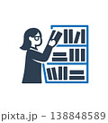 Organizing Shelves and Archiving Icon 138848589
