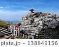 四国　劔山本宮宝蔵石神社裏手の臣大な磐座 138849156