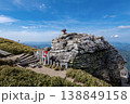 四国　劔山本宮宝蔵石神社裏手の臣大な磐座 138849158