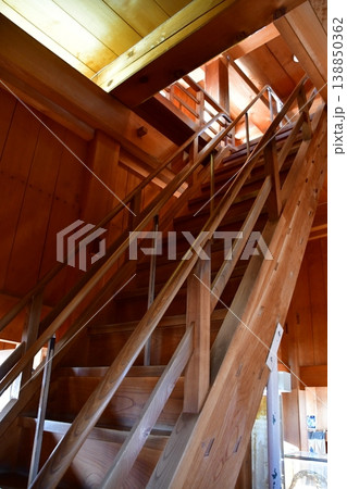 掛川城138 天守、内部 138850362