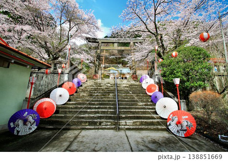 春の鬼怒川温泉を彩る… 桜咲く『藤原町護国神社』 春の鬼怒川温泉を彩る… 桜咲く『藤原町護国神社』 138851669