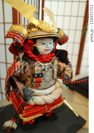 五月人形 武者人形 クローズアップ 日本伝統 doll 138851722