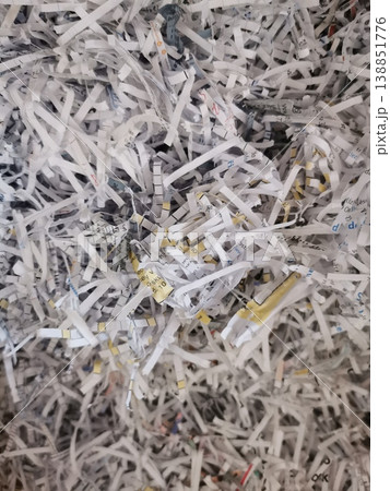 shredded paper texture shredded paper texture 138851776