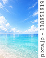 青い空と穏やかな海 138851819
