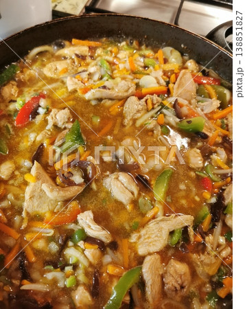 kung pao meat 138851827