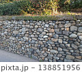 石垣の風景　観光地 138851956