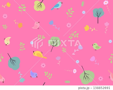 自然のシームレスパターン　B-3 138852691