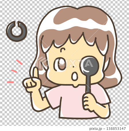 遮眼子で視力検査をしている子 138853147