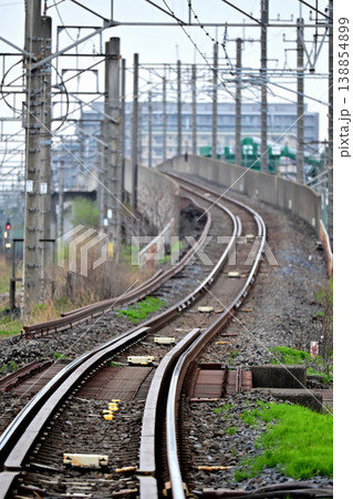 線路は続くよ、高架区間 138854899