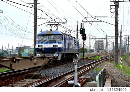 東北本線下り貨物列車 東北本線下り貨物列車 138854901
