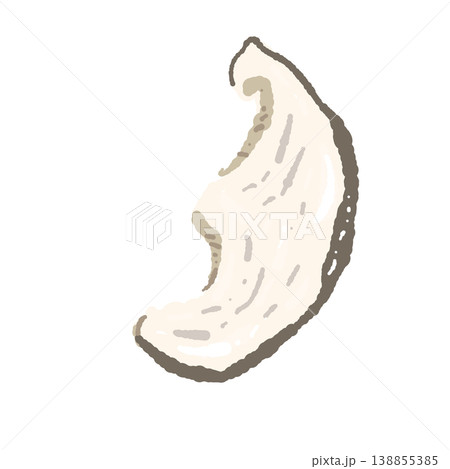 スライス椎茸（単体・ちぎれ） 138855385