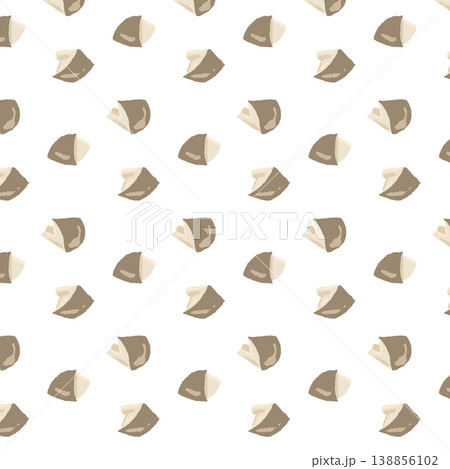 カットエリンギのシームレスパターン背景イラスト(斜め切り) カットエリンギのシームレスパターン背景イラスト(斜め切り) 138856102